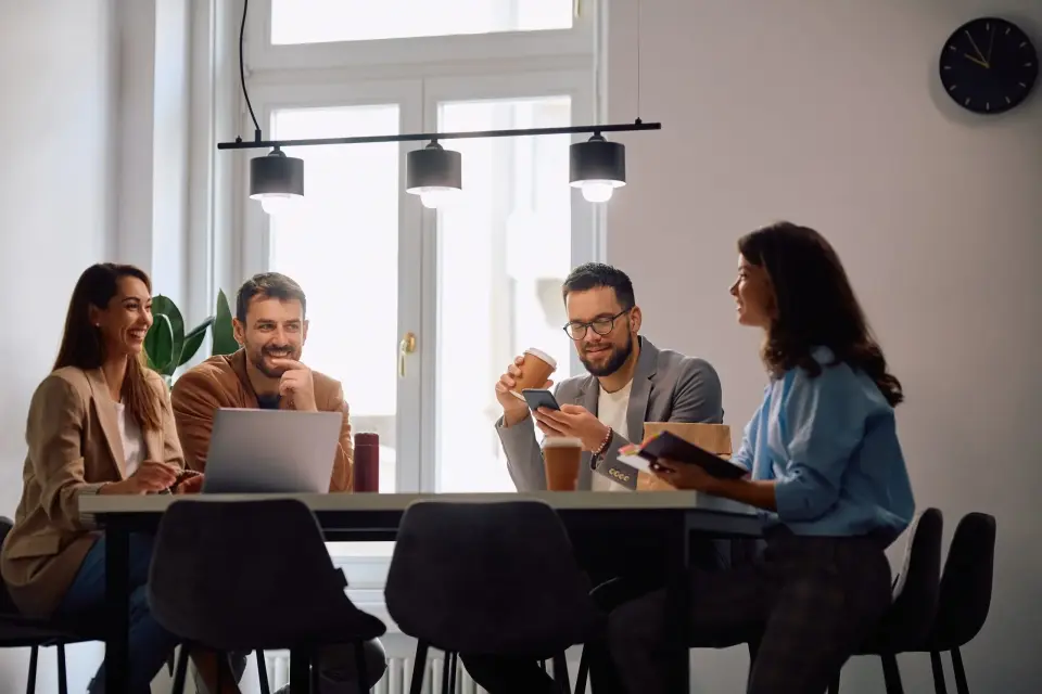 DataOx team collaboration - custom data solutions and web scraping services planning