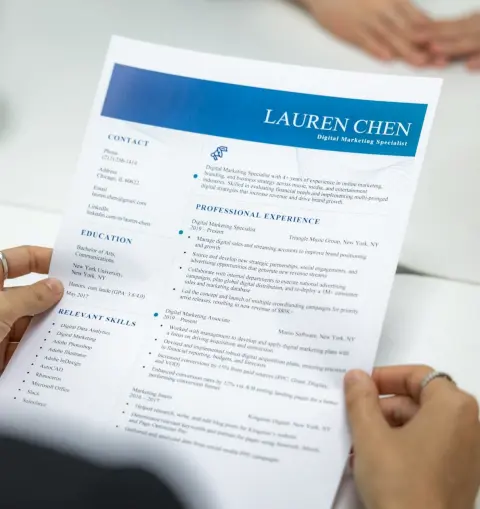 Professional resume review - job scraping services, data for recruitment and talent intelligence
